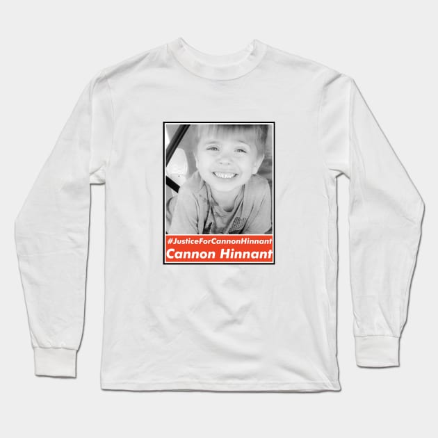 Justice for Cannon Hinnant Long Sleeve T-Shirt by VanTees